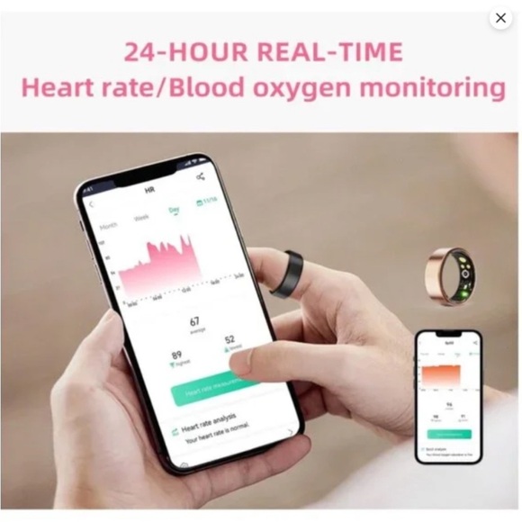 T429 Smart Ring Next Gen Health, Sleep Monitoring, Fitness Tracker - Picture 8 of 9